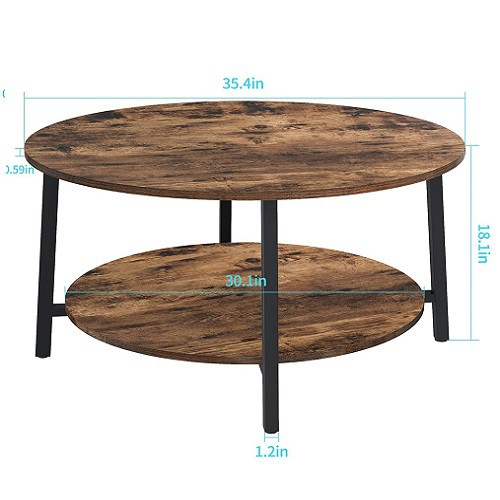 2 Tier Tea Table With Storage 2 Tier Tea Table With Storage